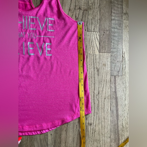 Pink Racerback Tank Top - Picture 7 of 8